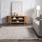 Nuloom Posey Farmhouse Textured Fringe Area Rug 5ft 3in x 7ft 7in KKSS02A-53077 - alternate 5